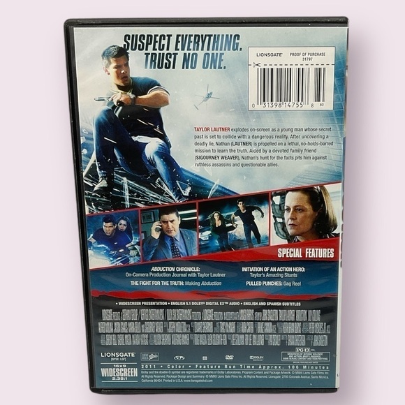 Abduction DVD - Picture 2 of 2